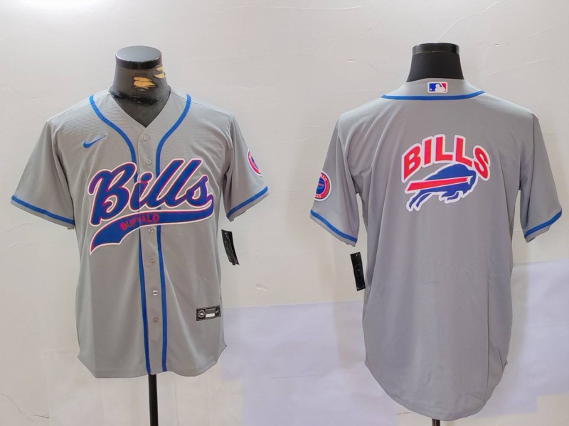 Men Buffalo Bills Blank Grey Joint Name 2024 Nike Limited NFL Jersey style 9122->indianapolis colts->NFL Jersey